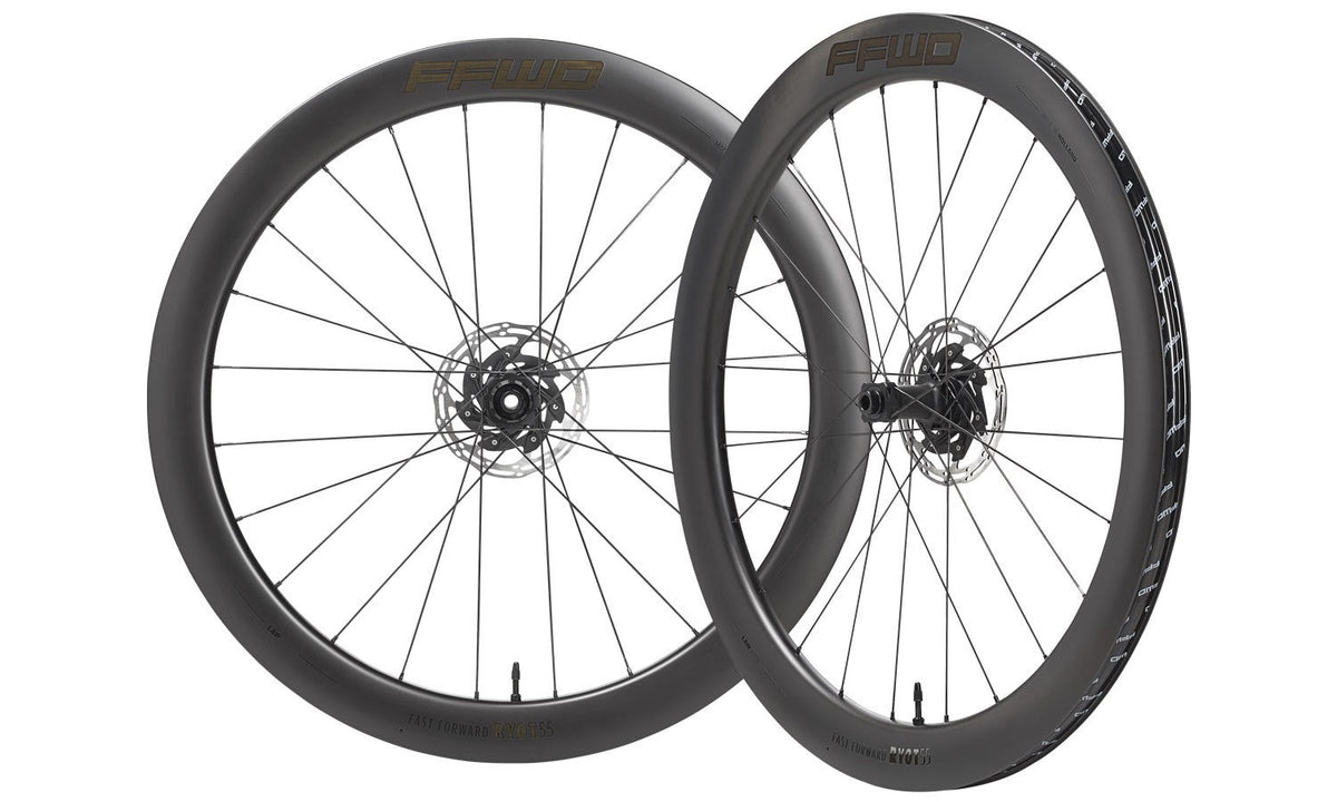 Shimano ffwd paire de roues ryot 55 ffc ffwd moyeu 24 24h n jauge 2:1