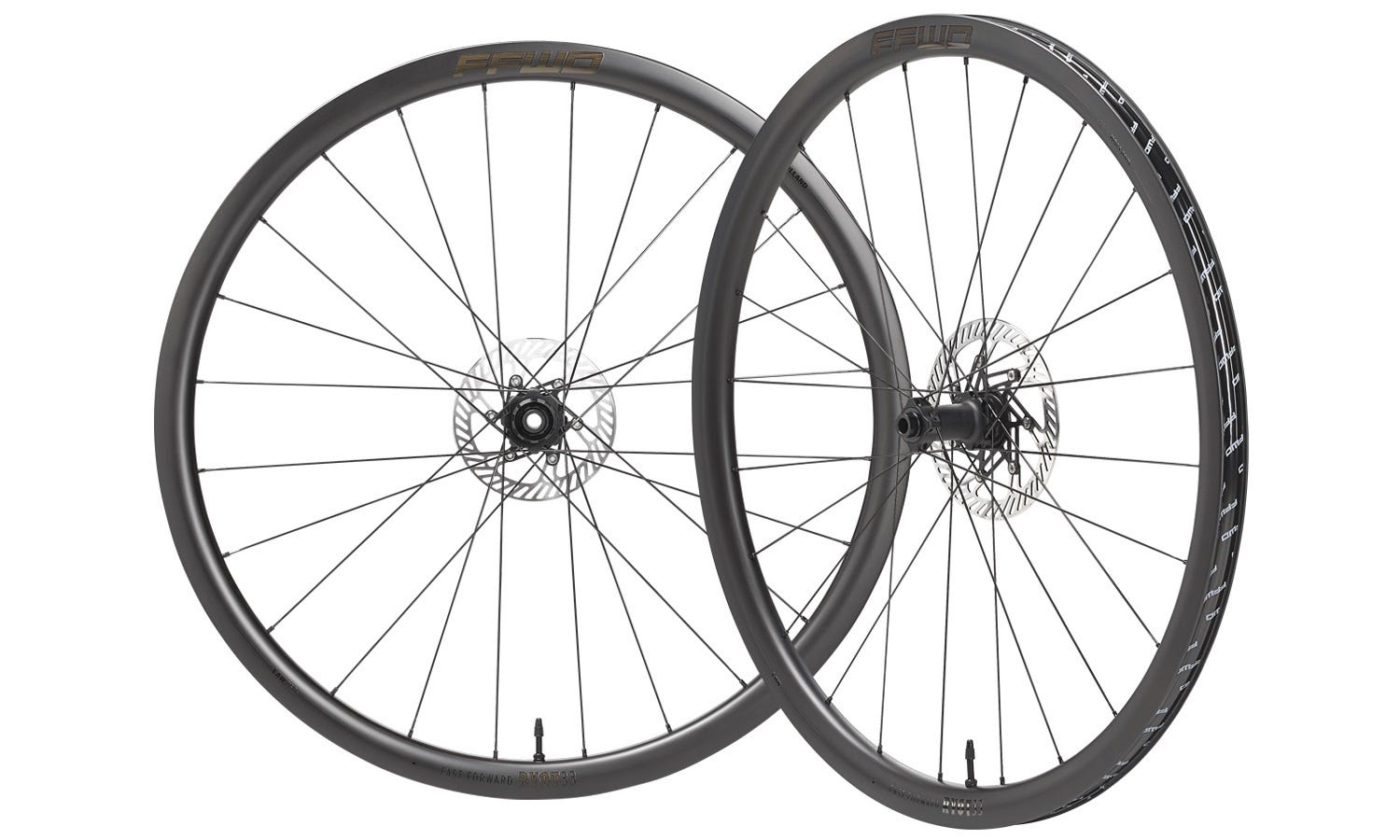 Paire de roues Sram ffwd ryot 33 ffc ffwd moyeu 24 24h n gage 2:1 xdr