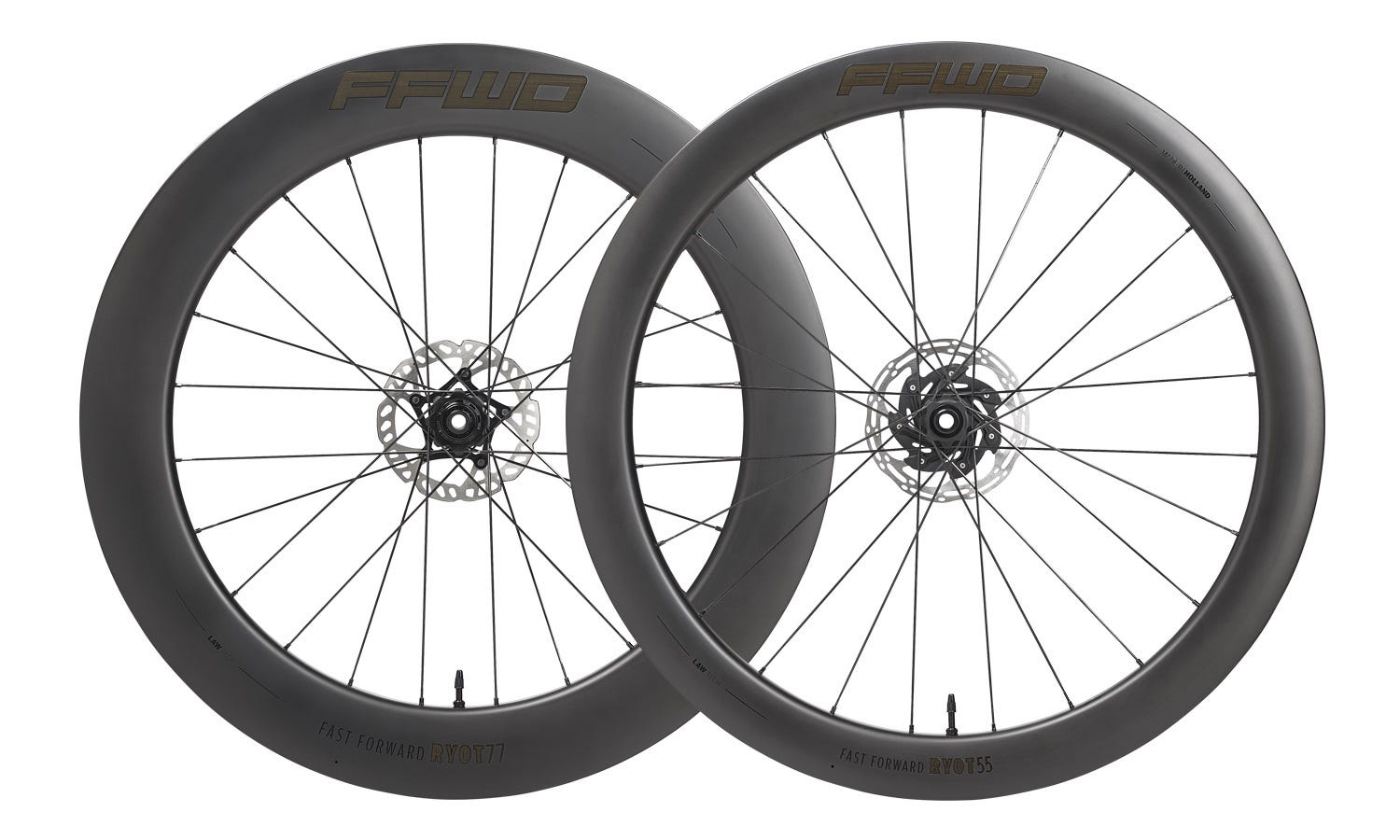Sram ffwd paire de roues ryot combo 55 77 ffwd moyeu 24 24h n gage 2:1 xdr