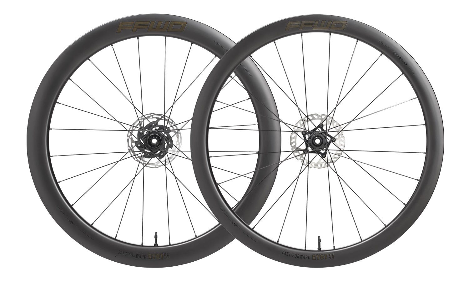 Sram ffwd paire de roues ryot combo 44 55 ffwd moyeu 24 24h n gage 2:1 xdr