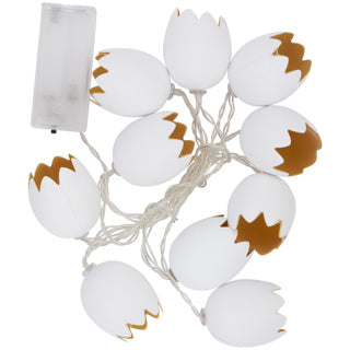 Oeufs à corde à LED de Pâques