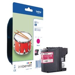 Cartouche d'encre brother lc-221m magenta originale