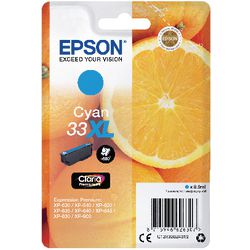 Cartouche d'encre epson c13t33624012 cyan