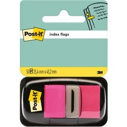 Index post-it 680-21 25mm rose 50 pièces