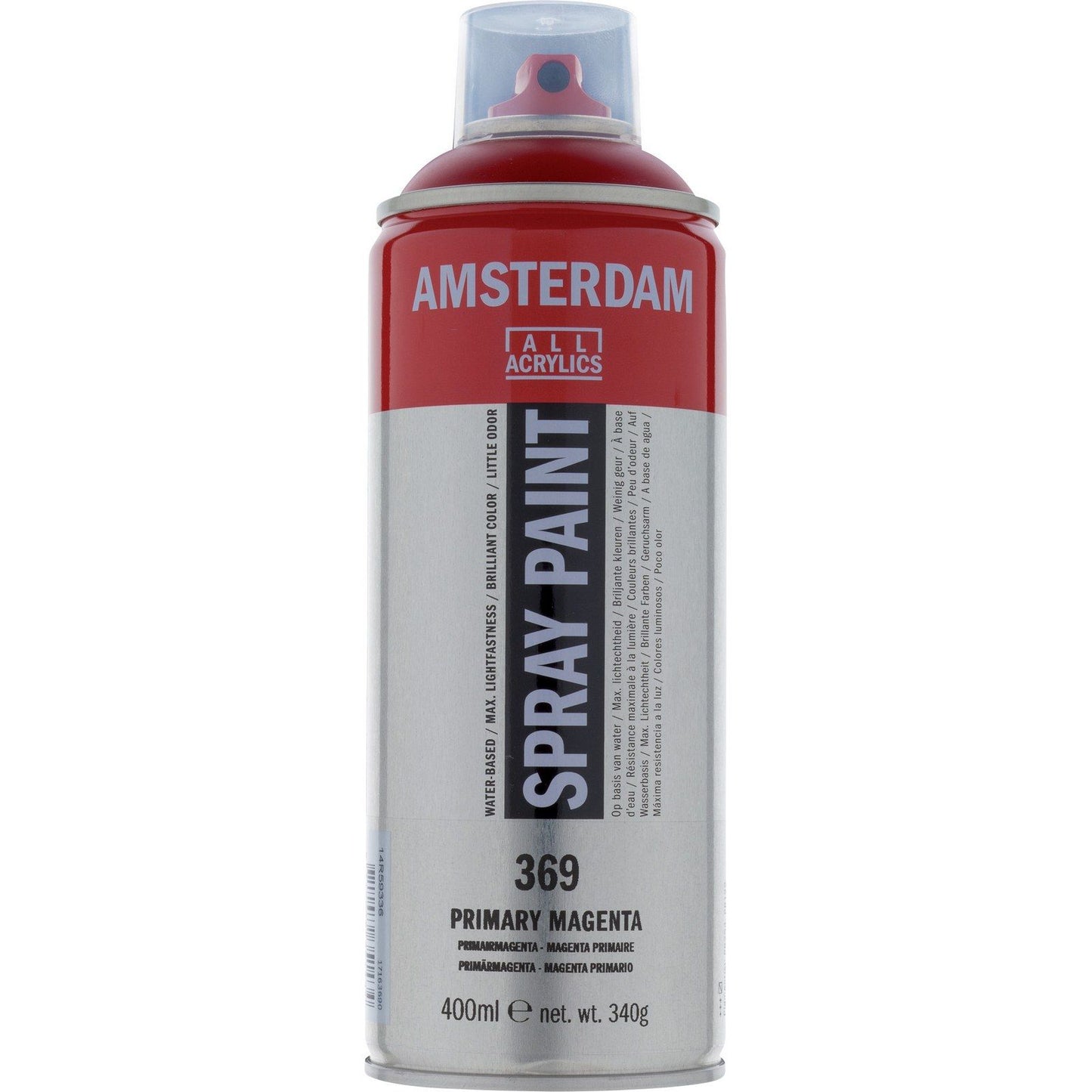 Amsterdam tous acryliques amsterdam • peinture en aérosol magenta primaire 369 400ml
