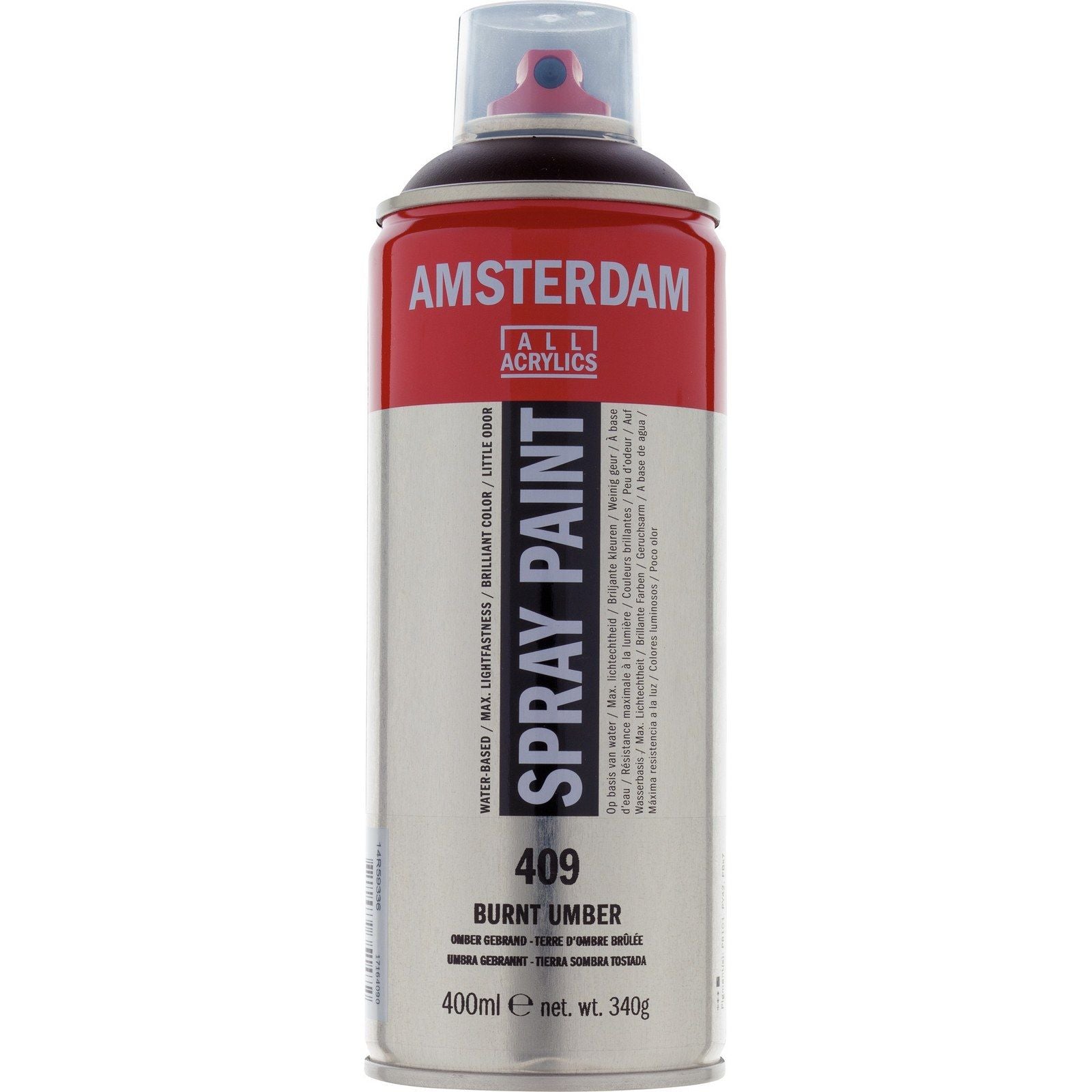Amsterdam tous acryliques amsterdam • peinture en aérosol terre d'ombre brûlée 409 400ml