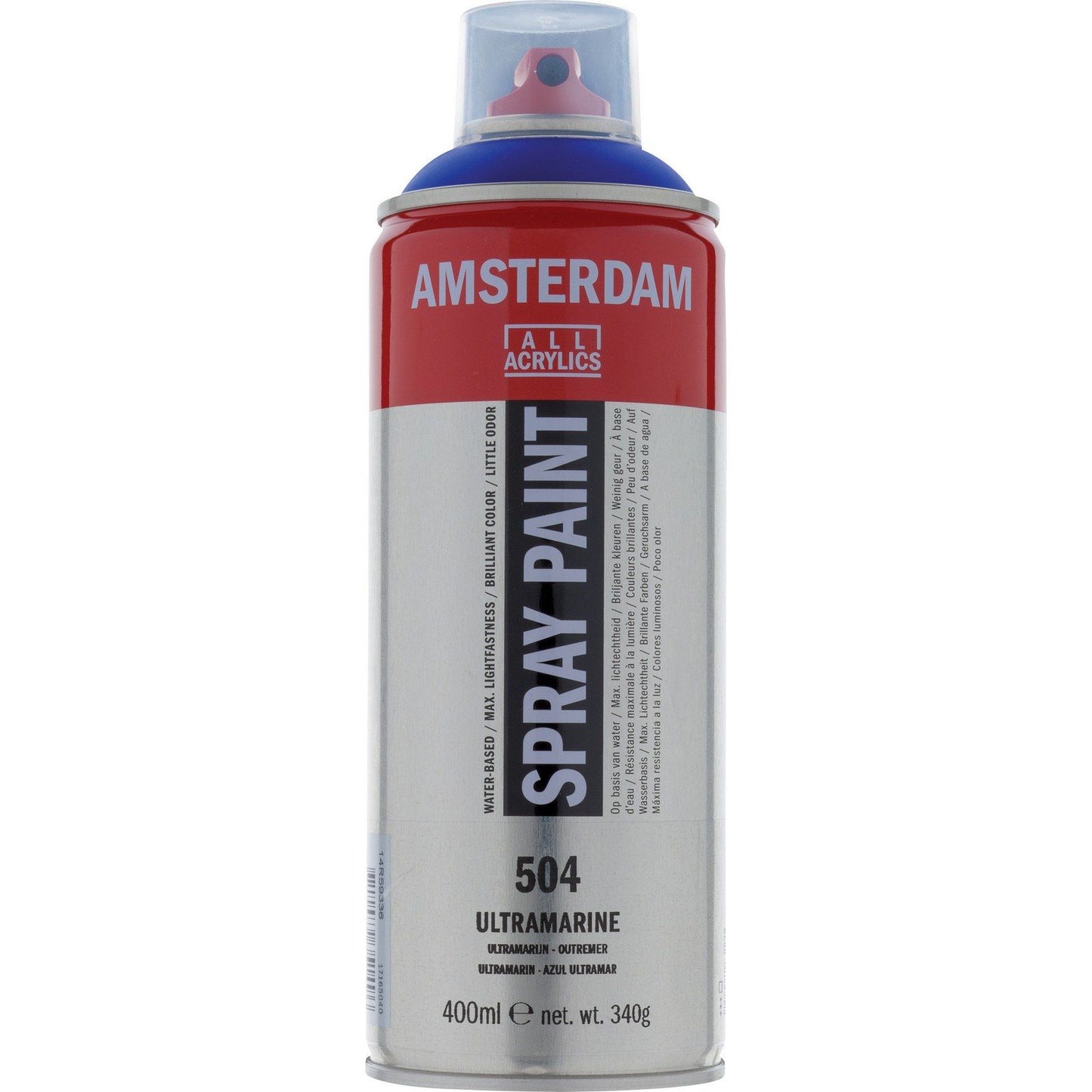 Amsterdam tous acryliques amsterdam • peinture en aérosol outremer 504 400ml