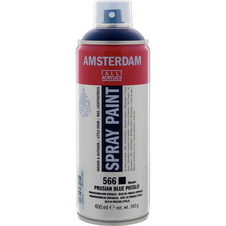 Amsterdam tous acryliques amsterdam • peinture en aérosol bleu de Prusse (phtalo) 566 400ml