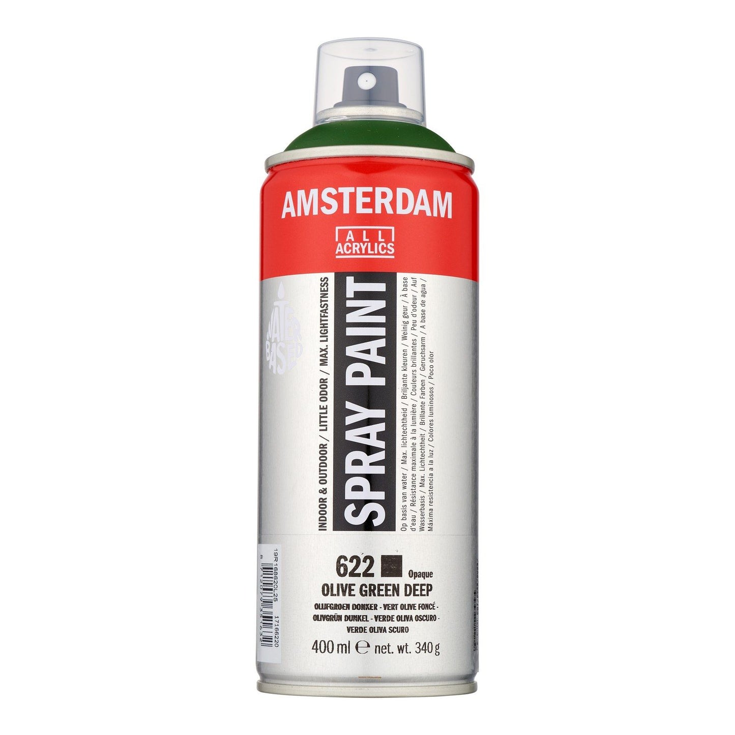 Amsterdam tous acryliques amsterdam • peinture en aérosol vert olive foncé 622 400ml