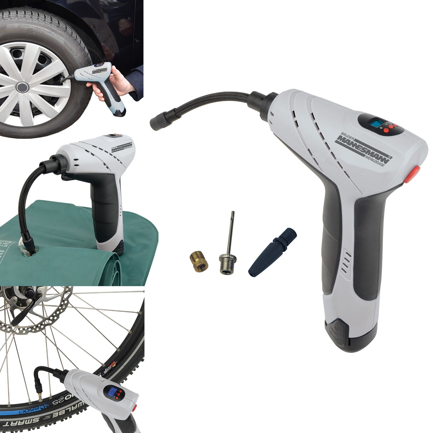Brüder Mannesmann Brüder Mannesmann Air Pompe Wireless Li-ion 12 V