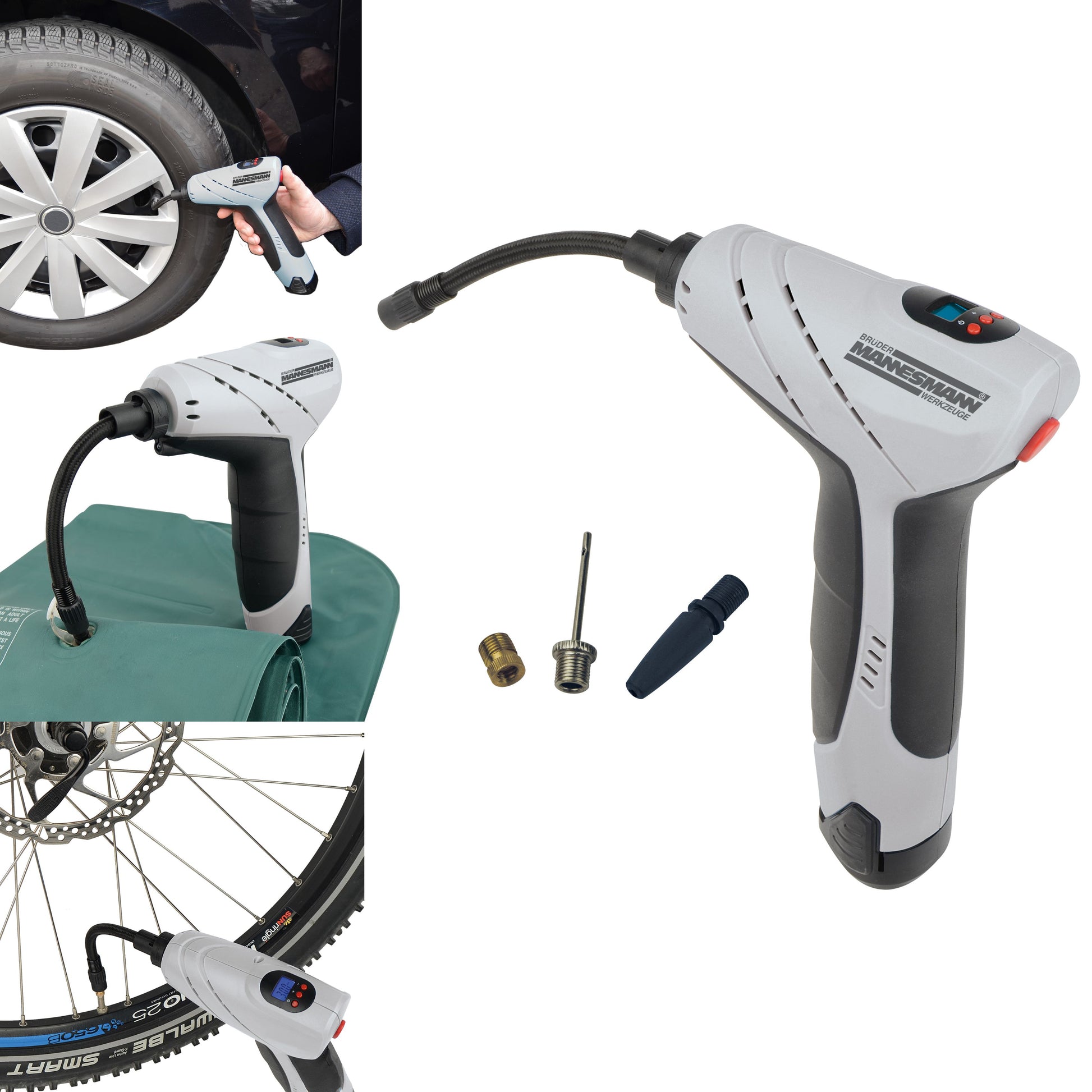 Brüder Mannesmann Brüder Mannesmann Air Pompe Wireless Li-ion 12 V