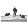 Bruder Bworld Fireman avec accessoires