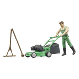 Bruder Bworld Gardener avec tondeuse à gazon