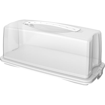 Rotho Fresh Cakeoos Rectangle 36x16.5x16,5 cm blanc transparent