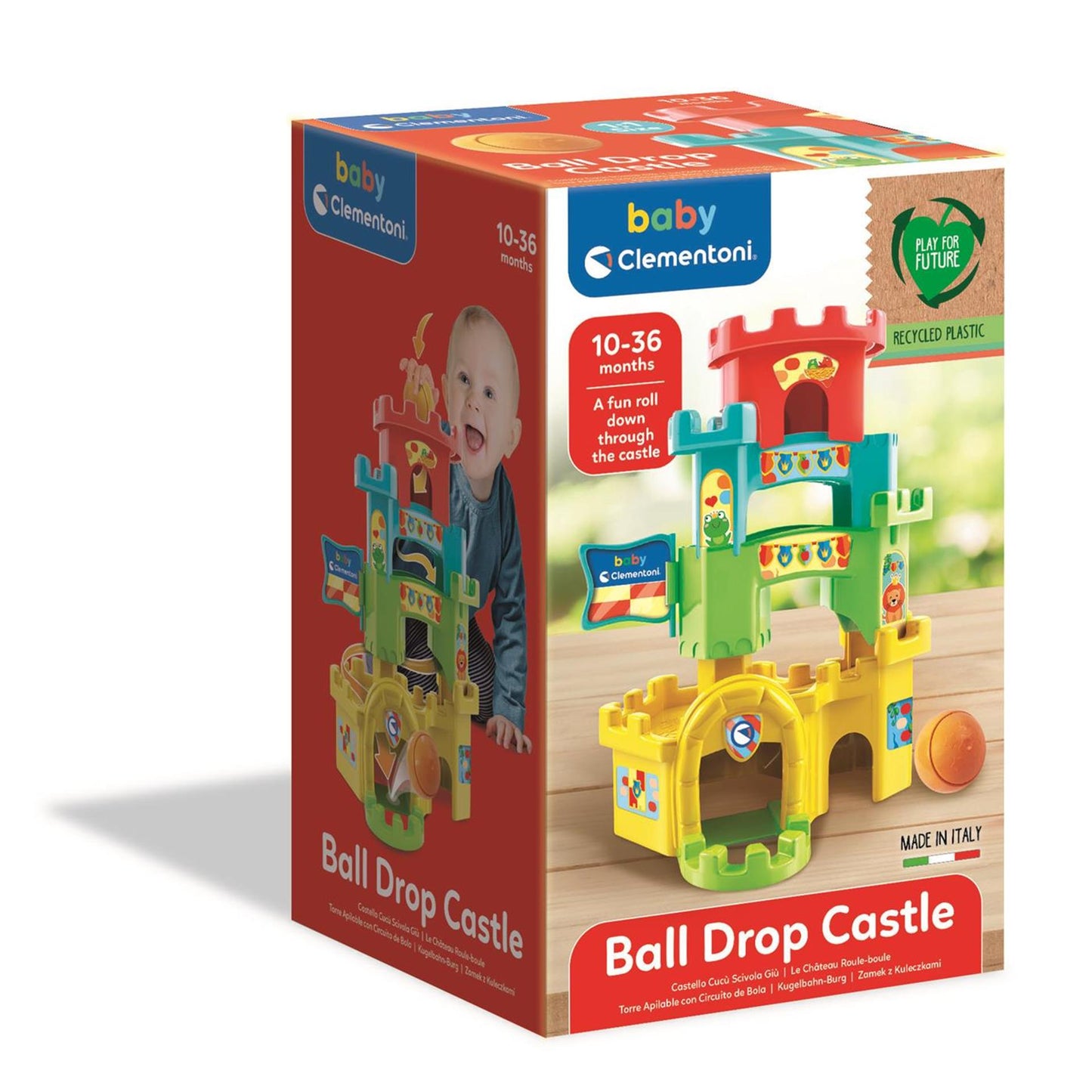 Clementoni Stacking Tower Castle avec Ballenbaan