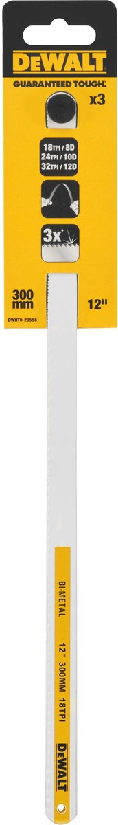 Dewalt dwht0-20558 lame de scie à métaux ve=3