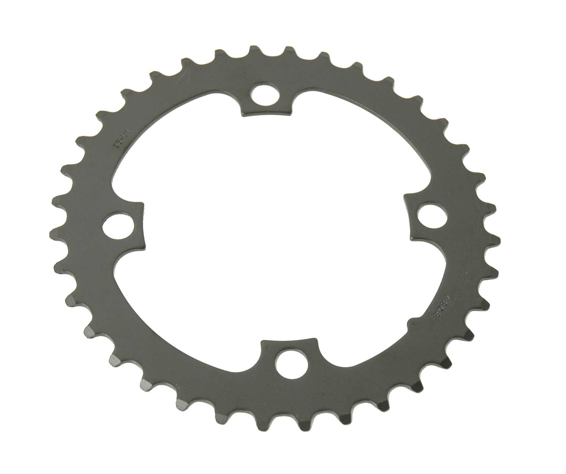 Truvativ plateau 36 dents vtt 104bcd single speed huss noir