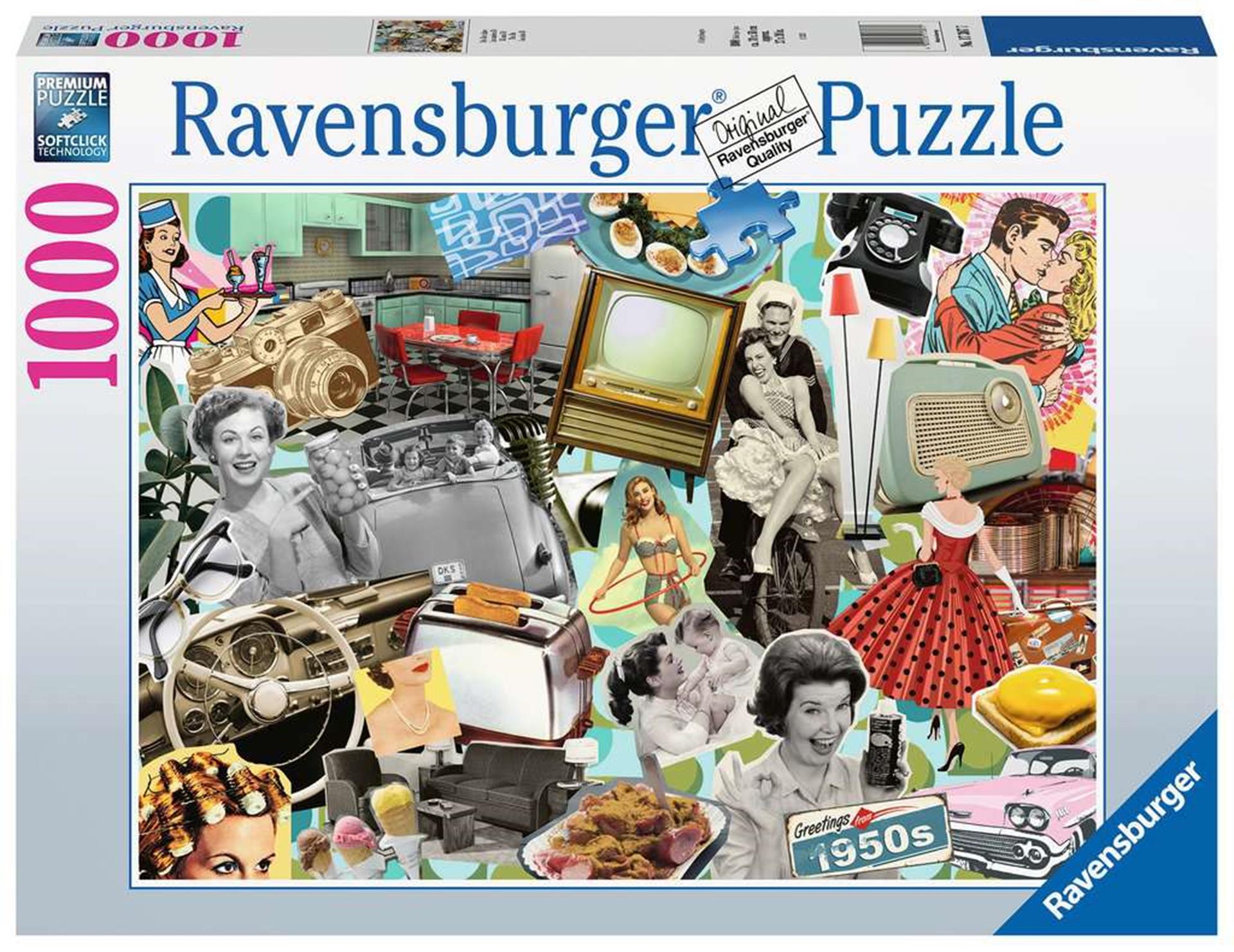 Ravensburger puzzle des années 50 1000pcs