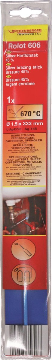 Rothenberger rolot 606 brasage à l'argent, 1pc. - rot035606 rot035606
