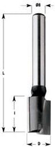 Fraise à rainurer cmt z2+1 hw s=8x50 d=20x20x70