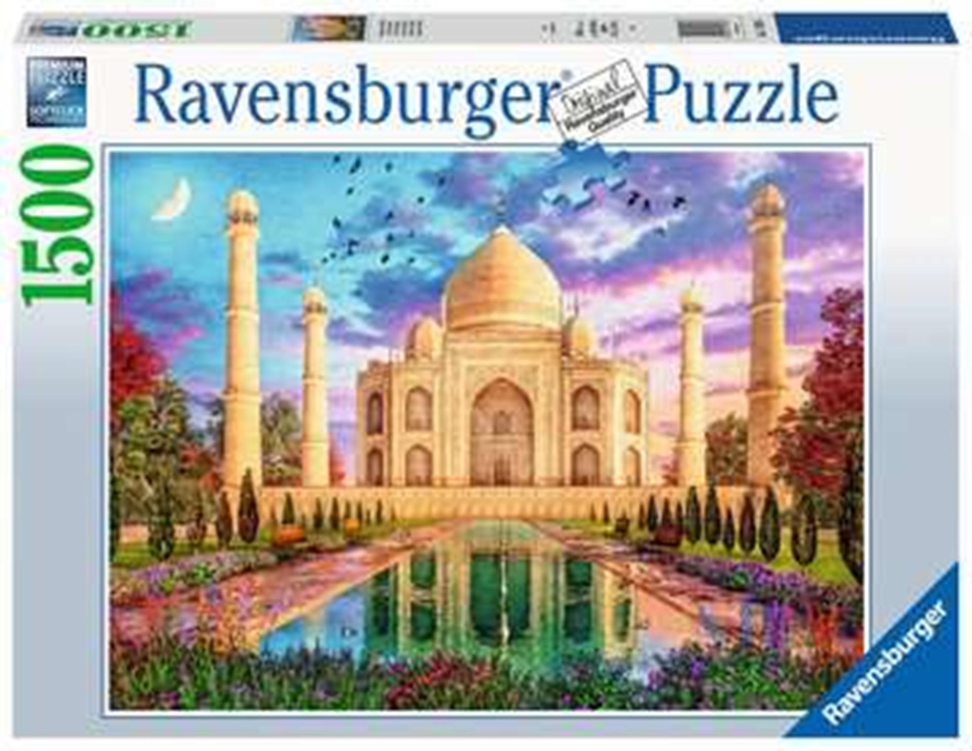 Ravensburger Puzzle Taj Mahal enchanteur 1500 pièces