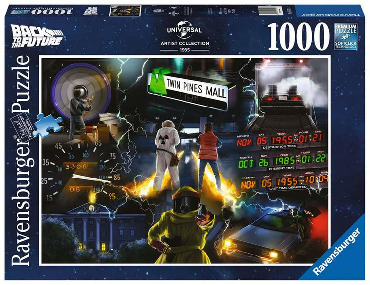 Ravensburger puzzle retour vers le futur 1000 pièces