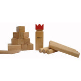 Kubb Pro Rubberhout avec Red King - afbeelding 2