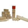 Kubb Original Rubberhout avec Red King