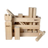 Kubb dans la boîte en bois