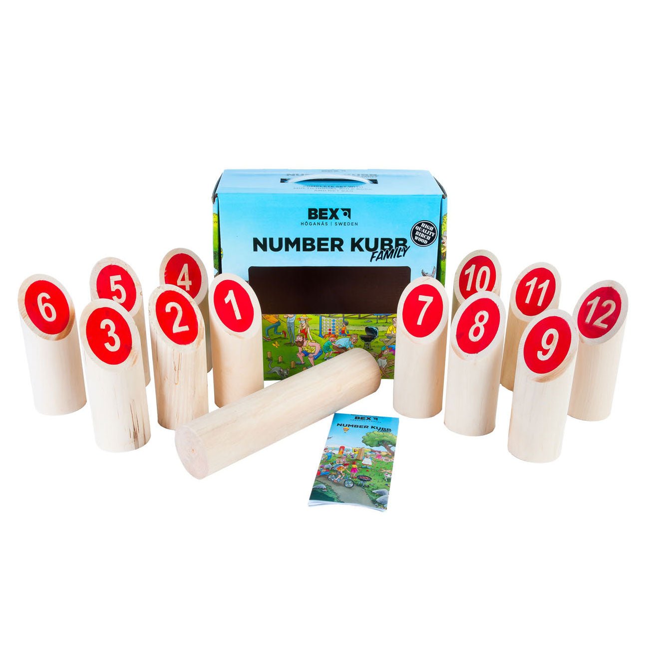 Famille de nombres kubb