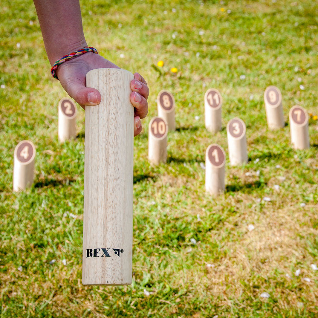 Numéro Kubb Bois en caoutchouc d'origine