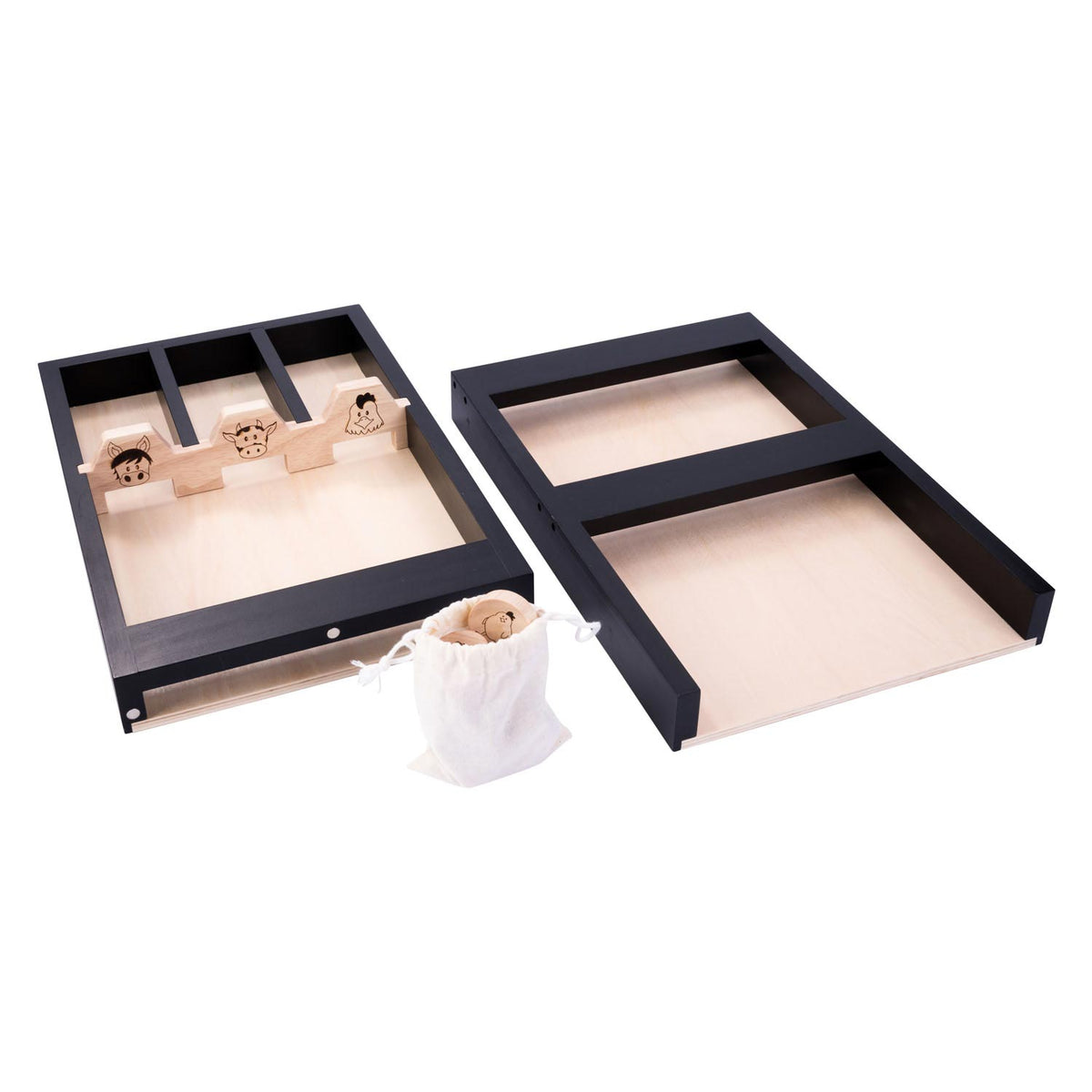 Animaux de paletterie pour enfants en bois, 80 cm