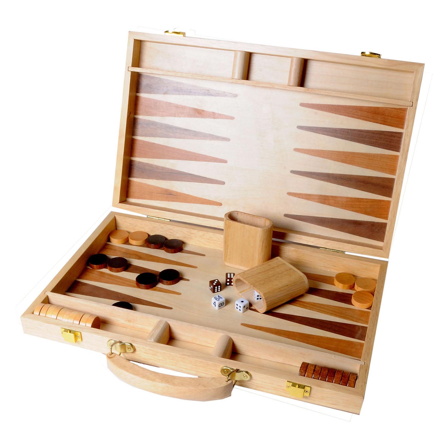 Bornière Backgammon Brown 48 x 38 cm