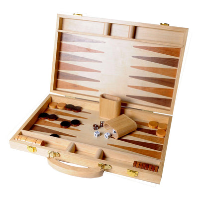 Bornière Backgammon Brown 48 x 38 cm