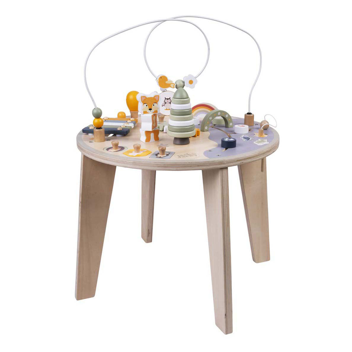 Activités en bois jouant une table Jack Jacky