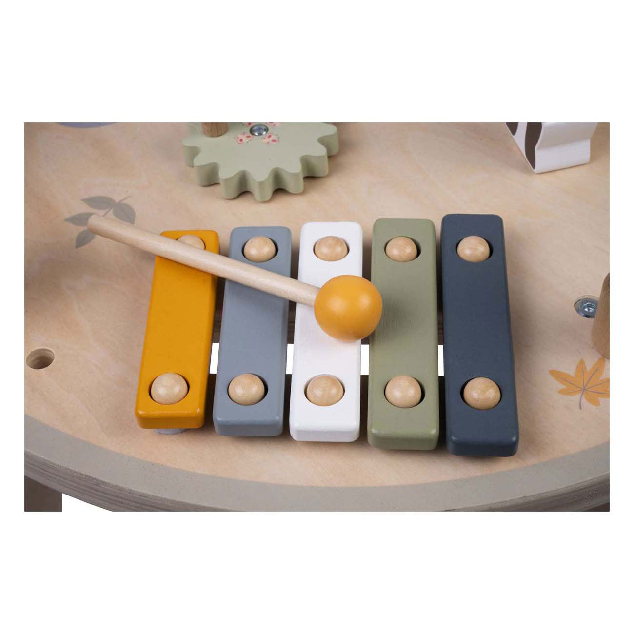 Activités en bois jouant une table Jack Jacky