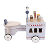 Chariot de crème glacée à vélo en bois Jack Jacky