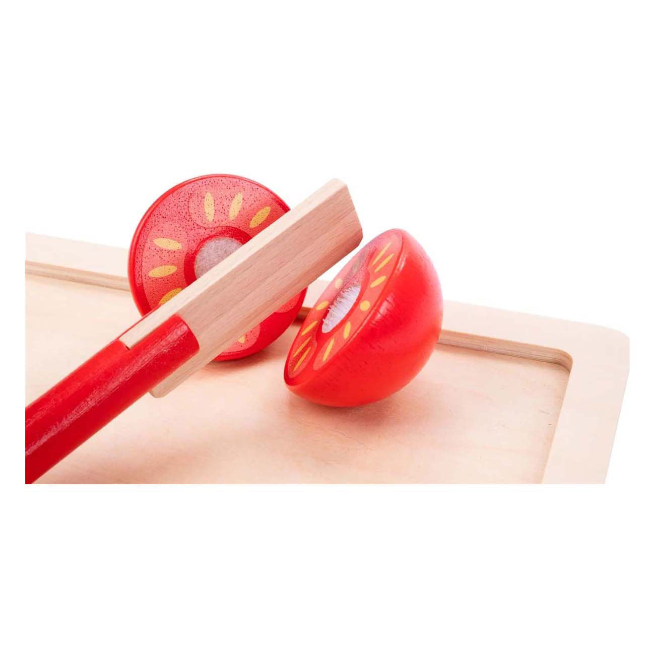 Set de coupe-légumes en bois, 7 pièces