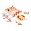 Service à pizza gastronomique en bois, 20 pièces