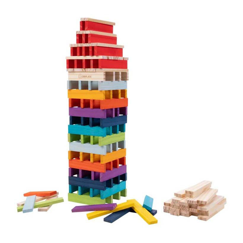 Dorjee Building Boards Ensemble de 200 pièces multicolores