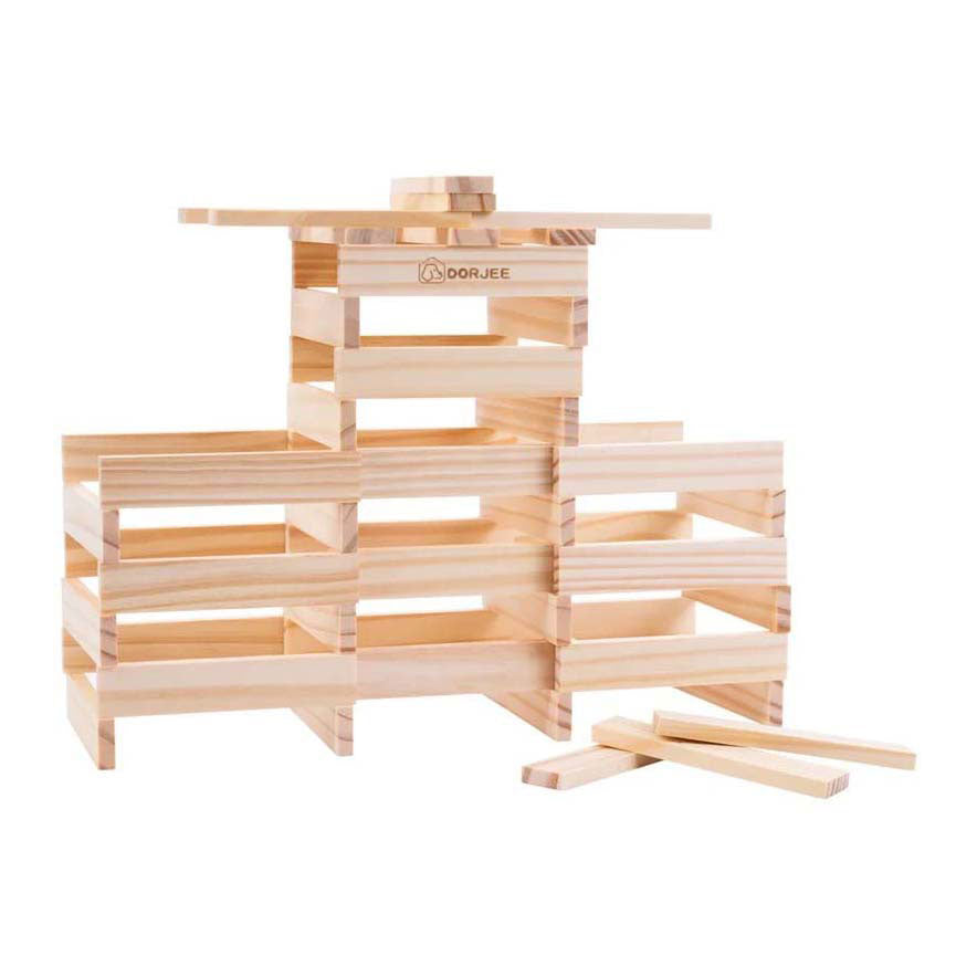 Dorjee Building Boards Ensemble de 200 pièces multicolores