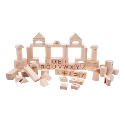 Planches de construction en bois naturel, 84 pcs.