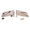 Jeu de lancer double Cornhole 90x60cm - 2x4 sachets