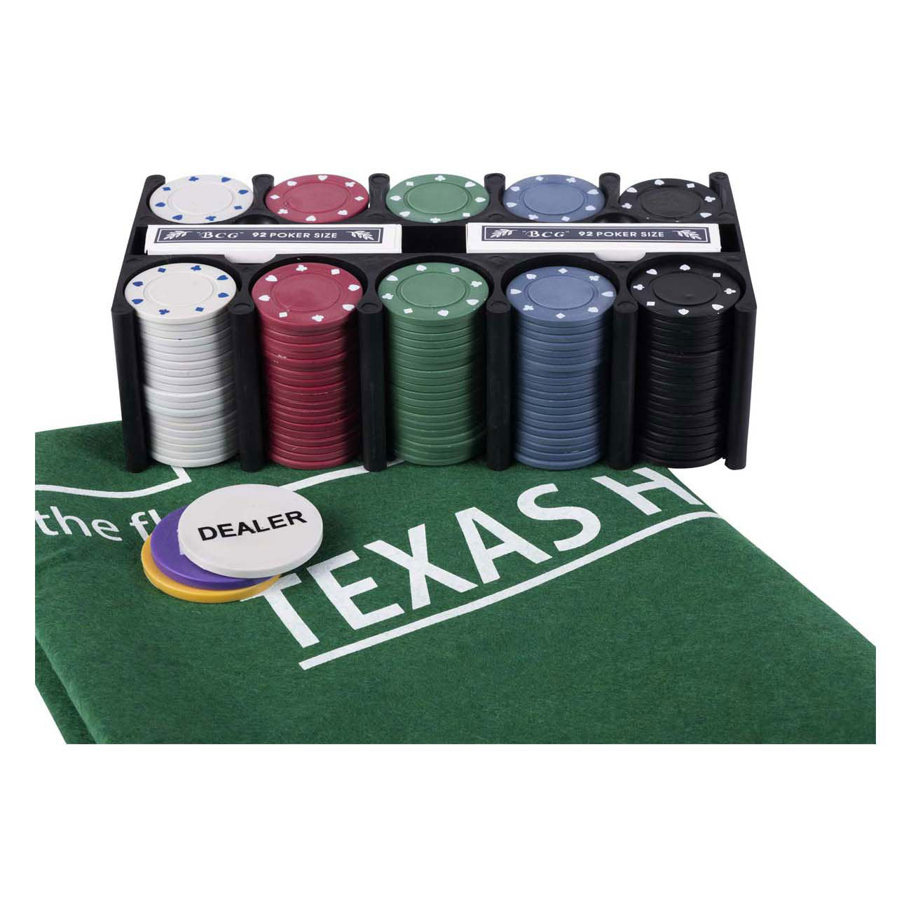 Set de poker complet Engelhart avec 200 jetons