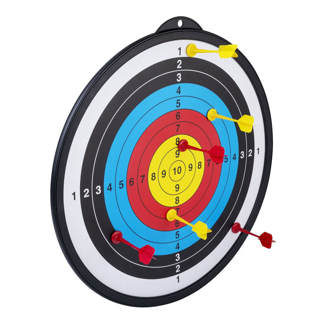 Jeu de fléchettes magnétique double face