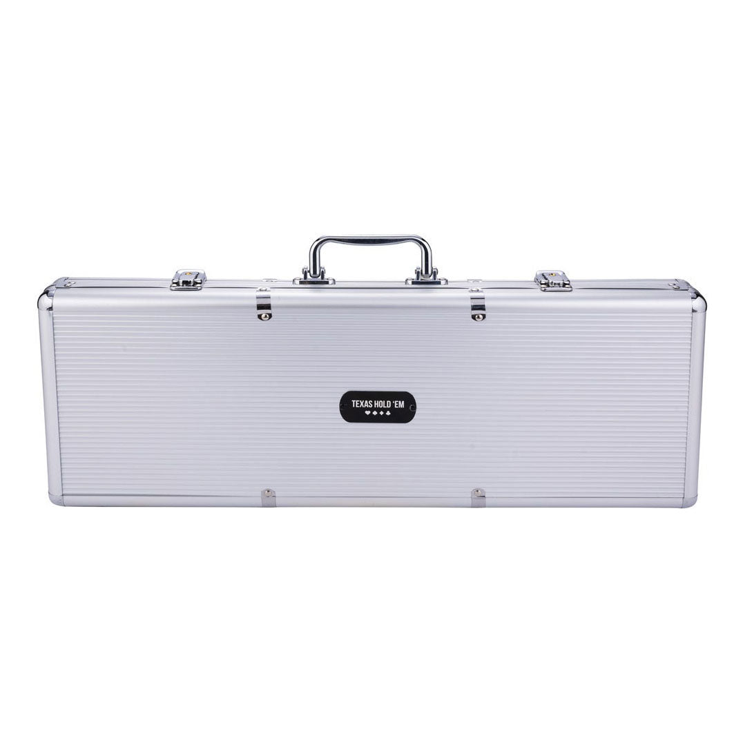 Set de poker en coffret argent - 500 jetons 11,5gr.