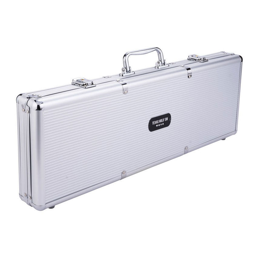 Set de poker en coffret argent - 500 jetons 11,5gr.