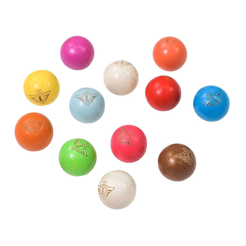 Jeu de boules Engelhart mais 12 boules en bois - 30mm