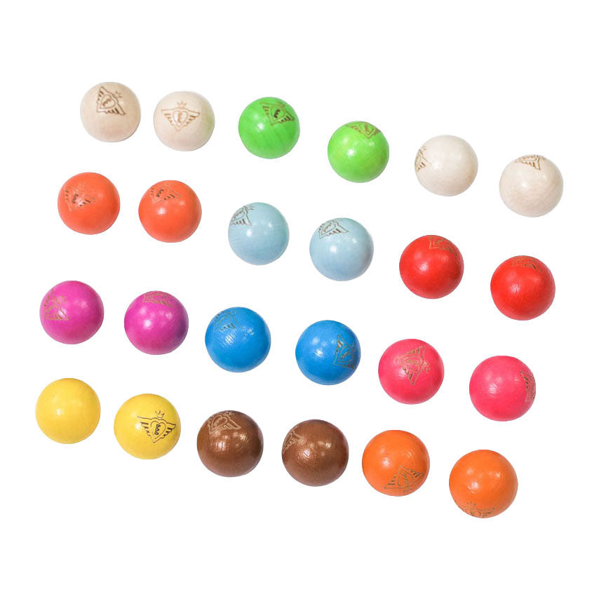 Jeu de boules Engelhart mais 24 boules en bois - 30mm