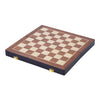 Jeu d'échecs pliant en bois de base 38.5x38.5x5,8 cm